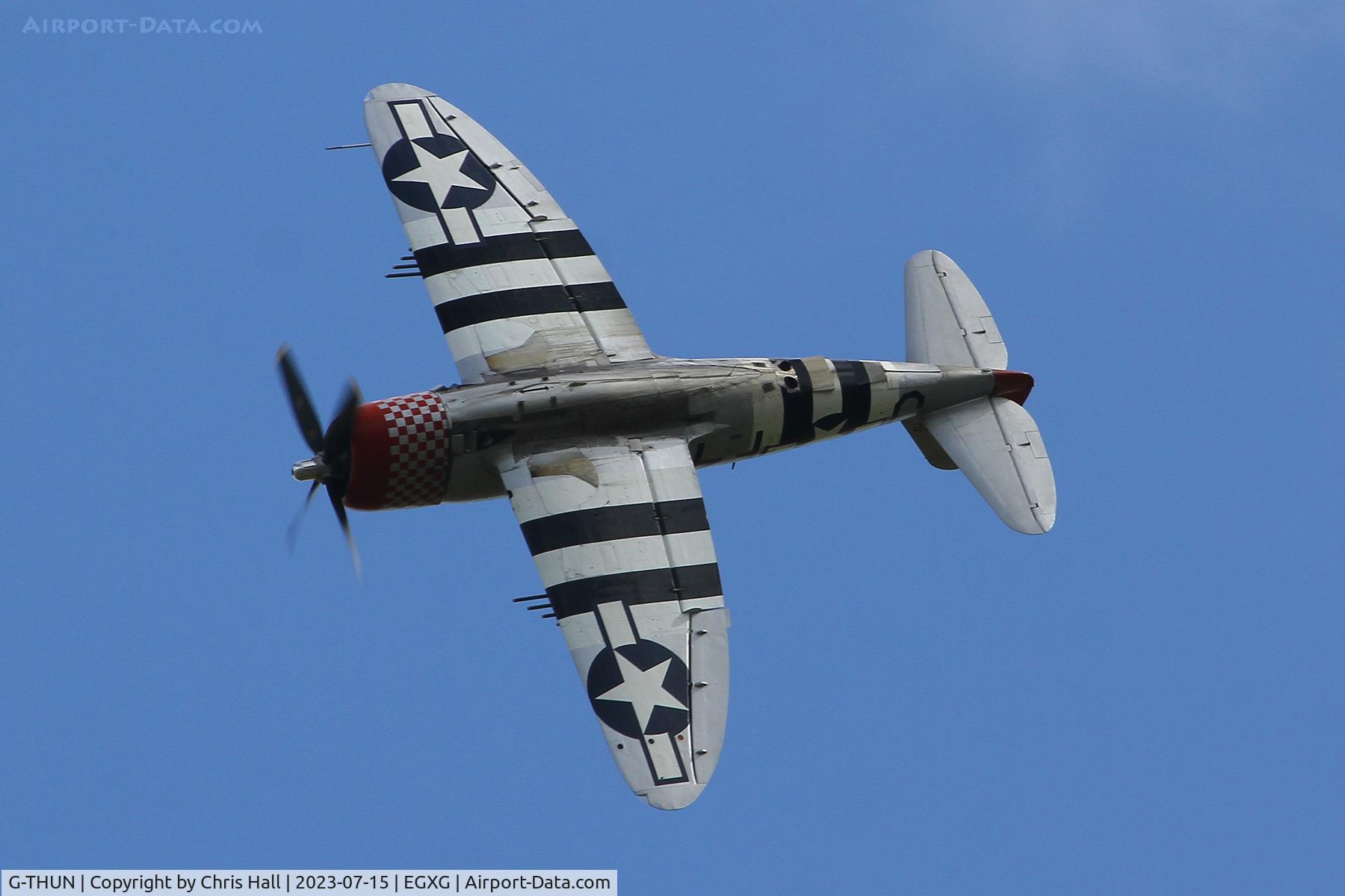 G-THUN, 1945 Republic P-47D Thunderbolt C/N 399-55731, Flying Legends 2023