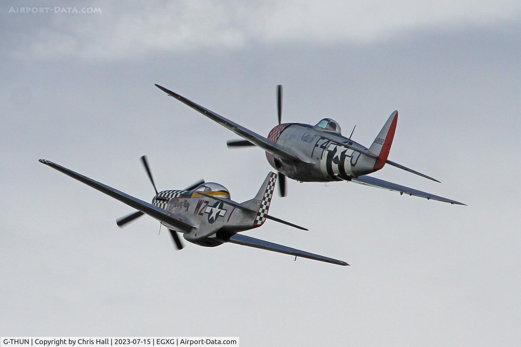 G-THUN, 1945 Republic P-47D Thunderbolt C/N 399-55731, Flying Legends 2023
