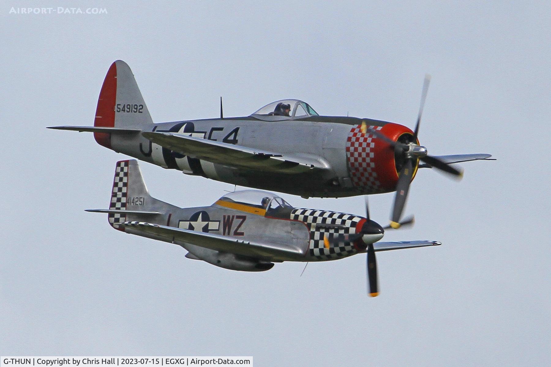 G-THUN, 1945 Republic P-47D Thunderbolt C/N 399-55731, Flying Legends 2023