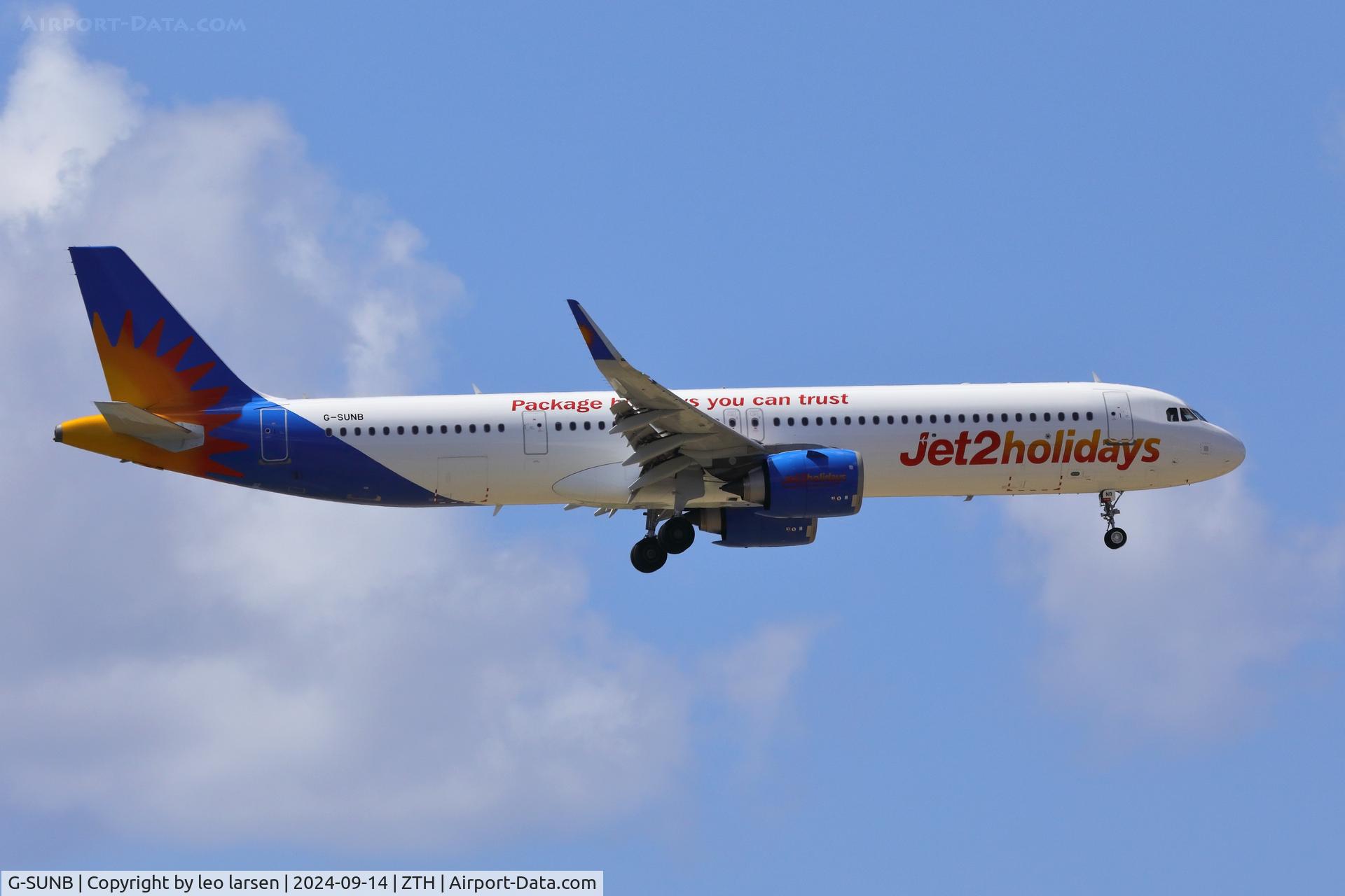 G-SUNB, 2023 Airbus A321-251NX C/N 11379, Zakynthos 14.9.2024