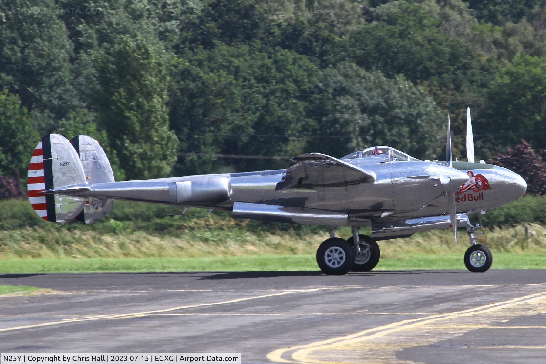 N25Y, 1944 Lockheed P-38L-5LO Lightning C/N AF44-53254, Flying Legends 2023