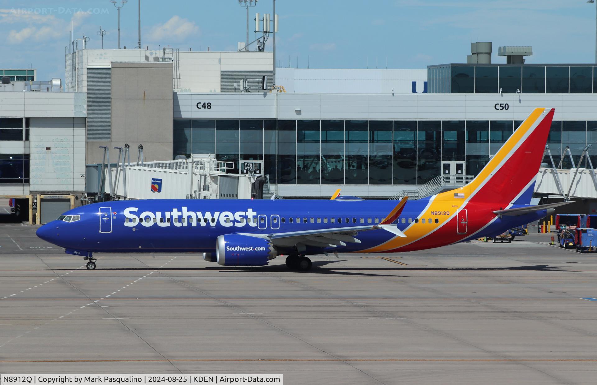 N8912Q, 2023 Boeing 737-8 MAX C/N 68183, Boeing 737-8 MAX