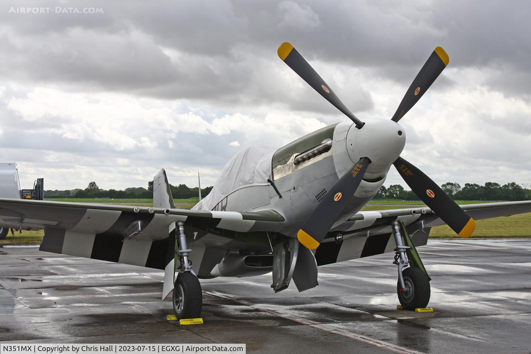 N351MX, 1944 North American P-51D Mustang C/N 122-40931 (44-74391), Flying Legends 2023