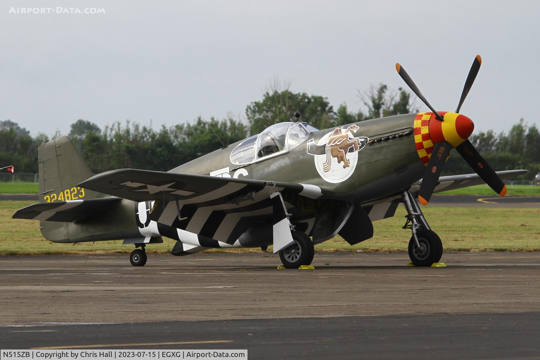 N515ZB, 1944 North American P-51B Mustang C/N 104-25866, Flying Legends 2023