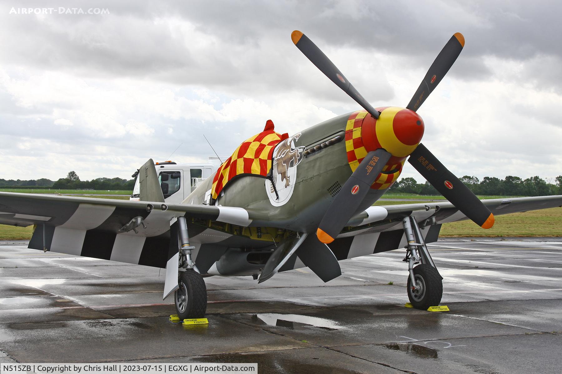 N515ZB, 1944 North American P-51B Mustang C/N 104-25866, Flying Legends 2023