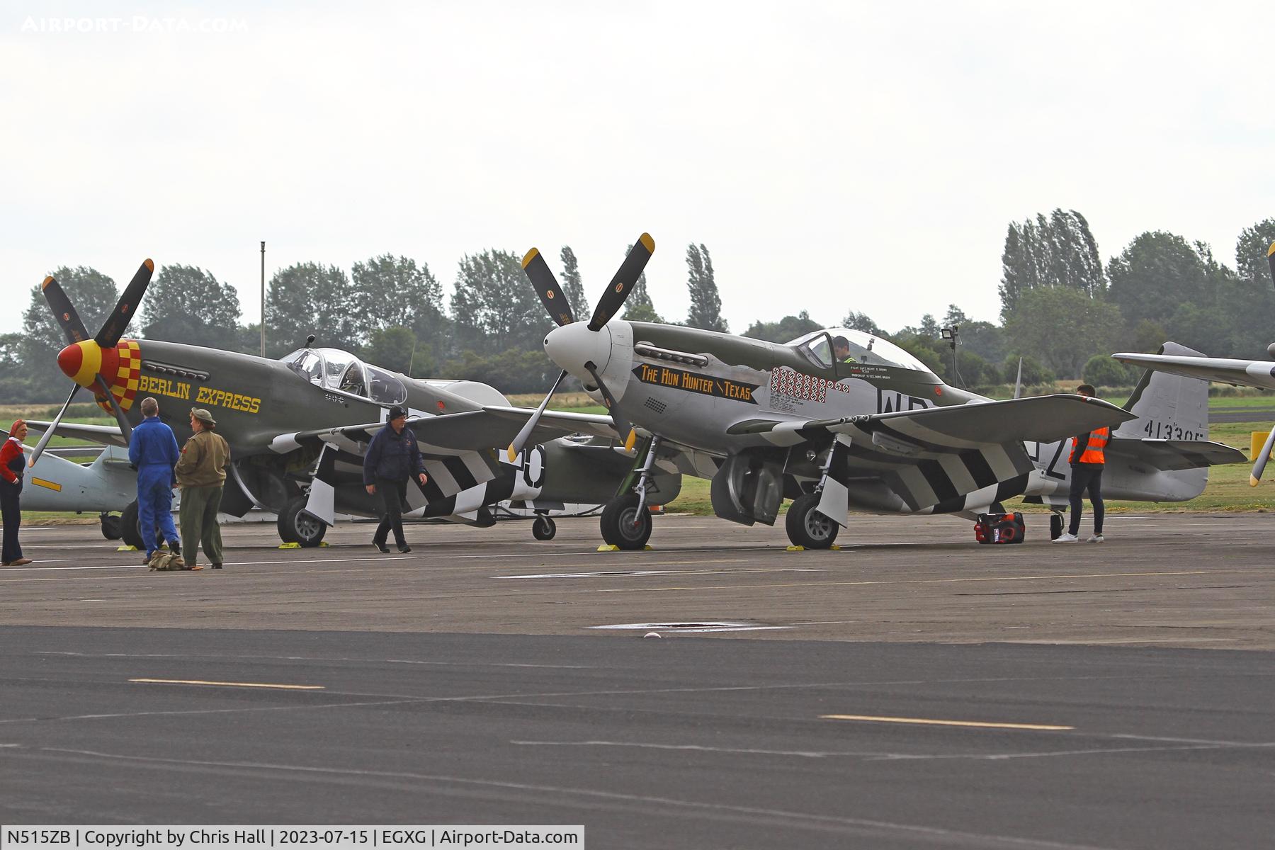 N515ZB, 1944 North American P-51B Mustang C/N 104-25866, Flying Legends 2023