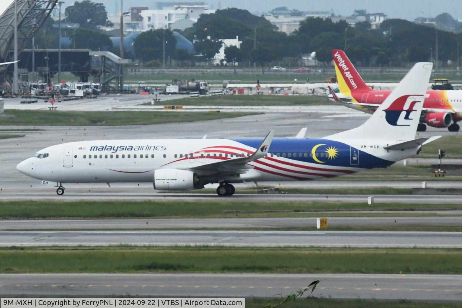 9M-MXH, 2012 Boeing 737-8H6 C/N 40135, Malaysian B738
