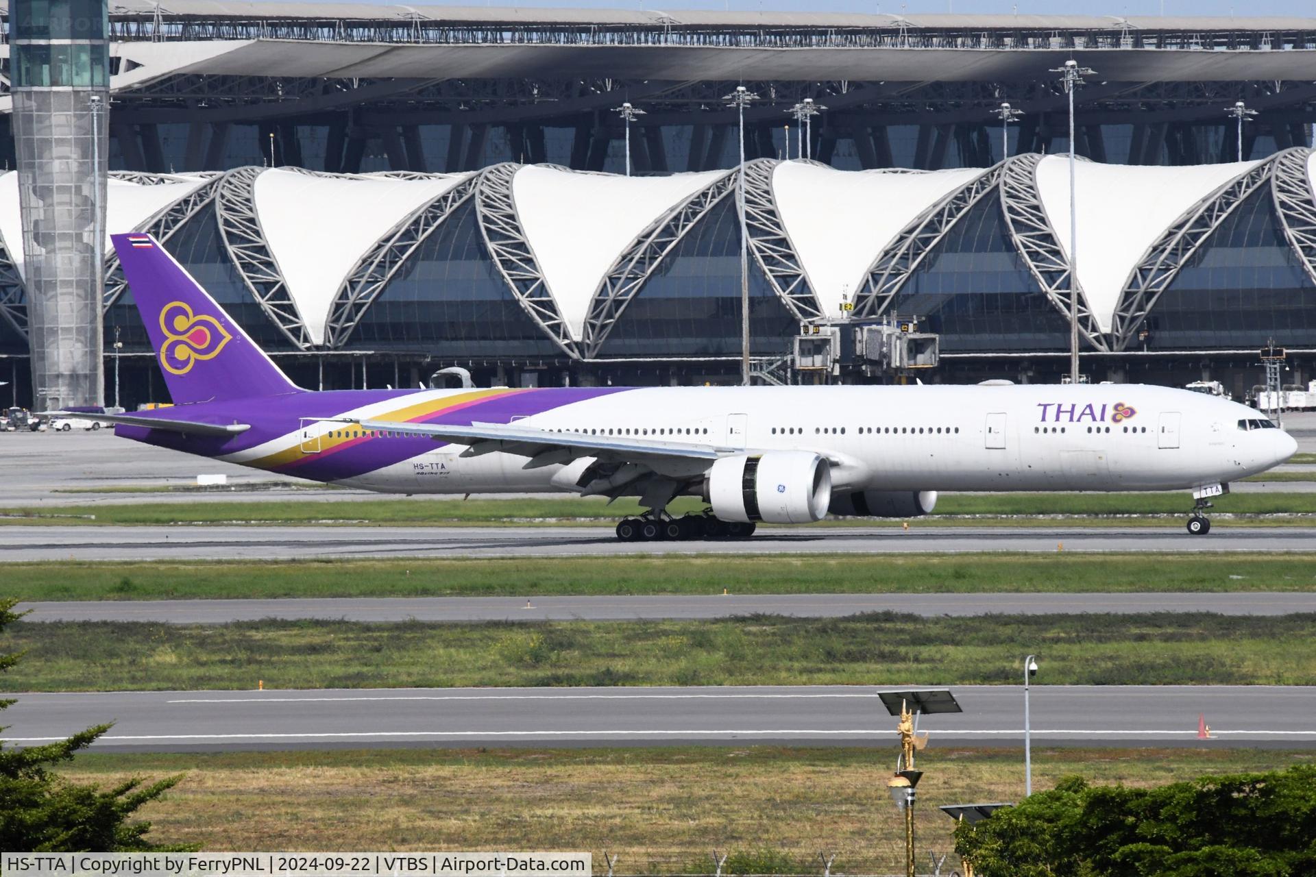 HS-TTA, 2021 Boeing 777-300ER C/N 66587, Arrival of Thai B773