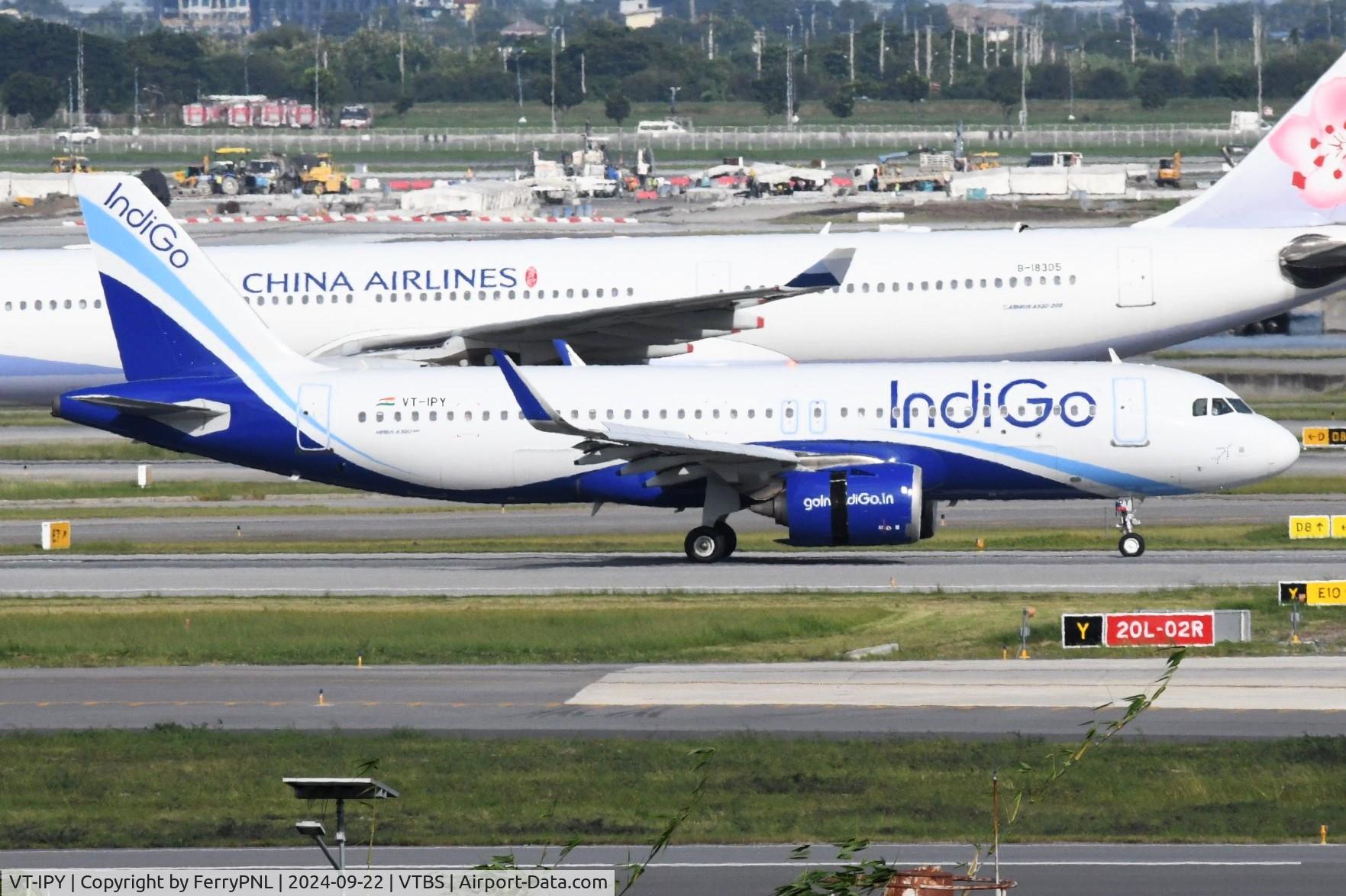 VT-IPY, 2023 Airbus A320-251N C/N 11589, IndiGo A320N landing