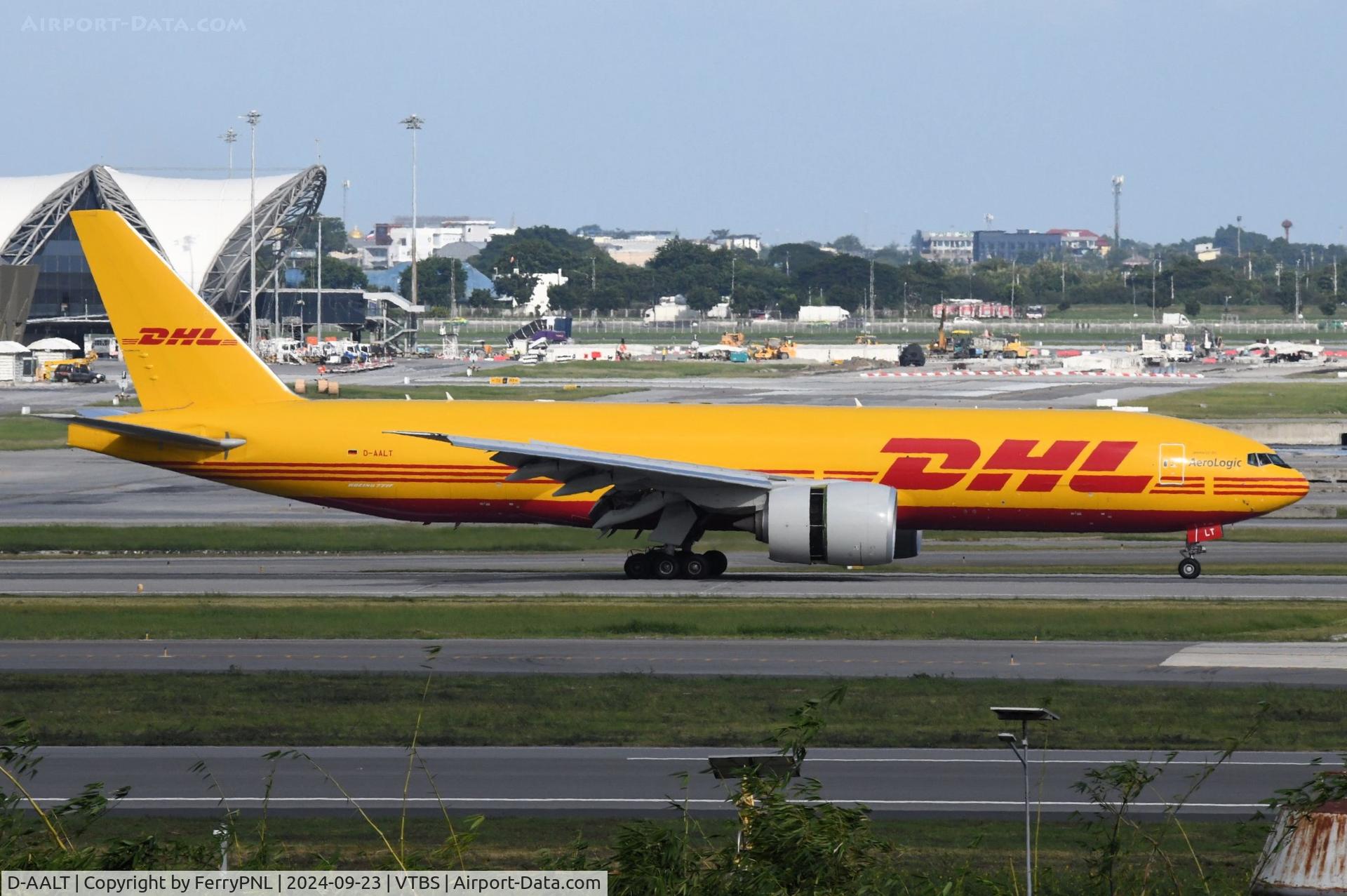 D-AALT, 2021 Boeing 777-F C/N 66863, AeroLogic operates this B777F on behalf of DHL