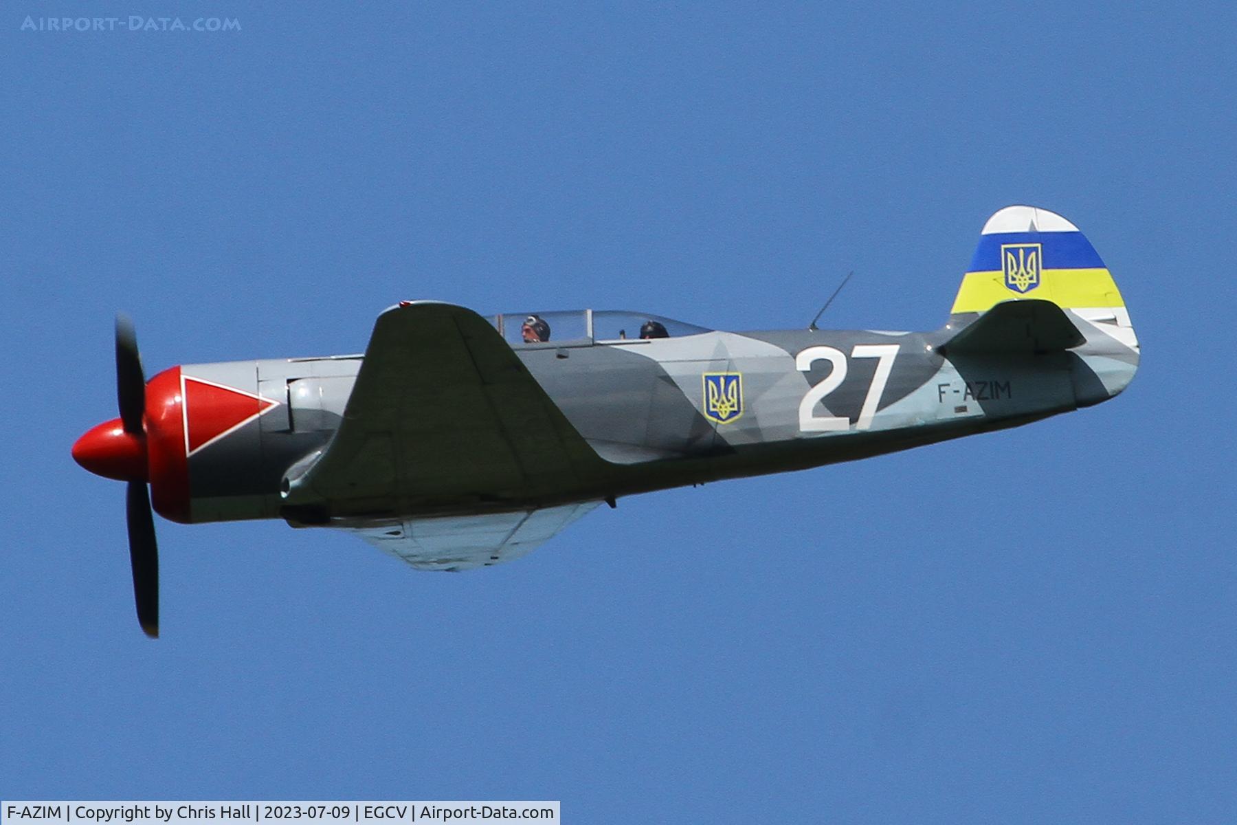 F-AZIM, Yakovlev Yak-3UTI-PW C/N 9/04623, Sleapkosh 2023