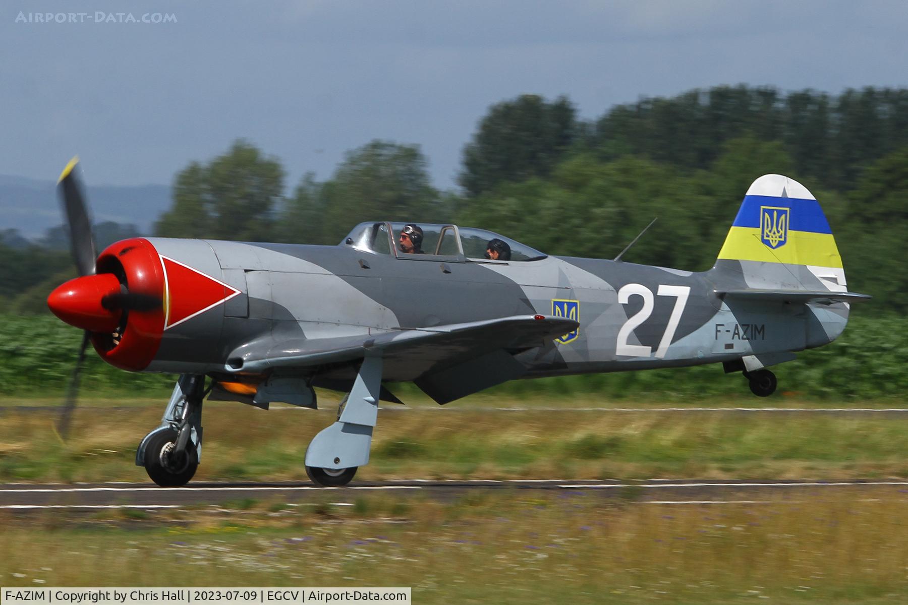 F-AZIM, Yakovlev Yak-3UTI-PW C/N 9/04623, Sleapkosh 2023