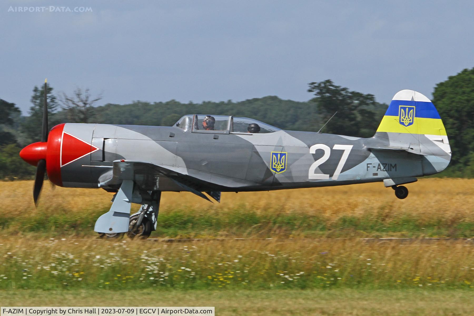 F-AZIM, Yakovlev Yak-3UTI-PW C/N 9/04623, Sleapkosh 2023