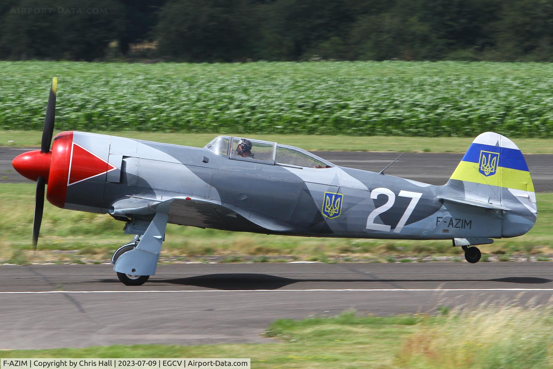 F-AZIM, Yakovlev Yak-3UTI-PW C/N 9/04623, Sleapkosh 2023