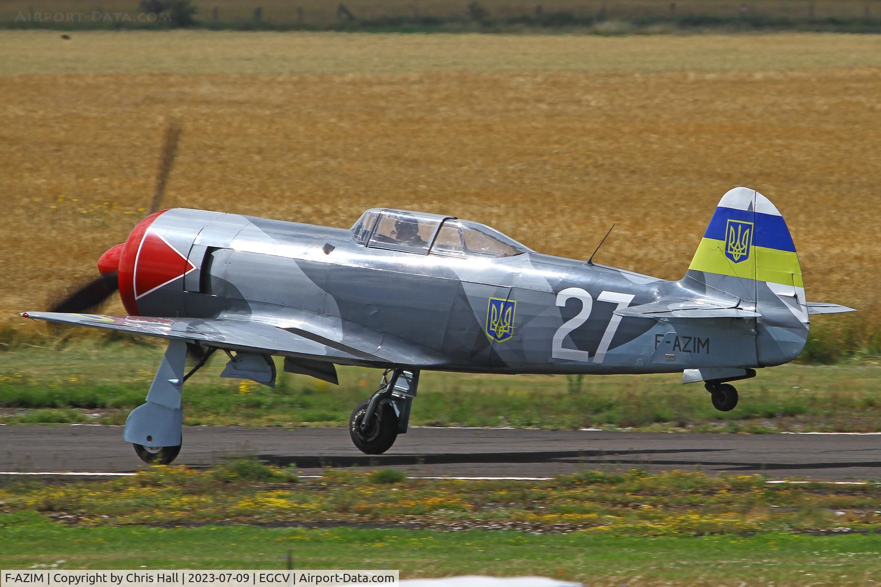 F-AZIM, Yakovlev Yak-3UTI-PW C/N 9/04623, Sleapkosh 2023