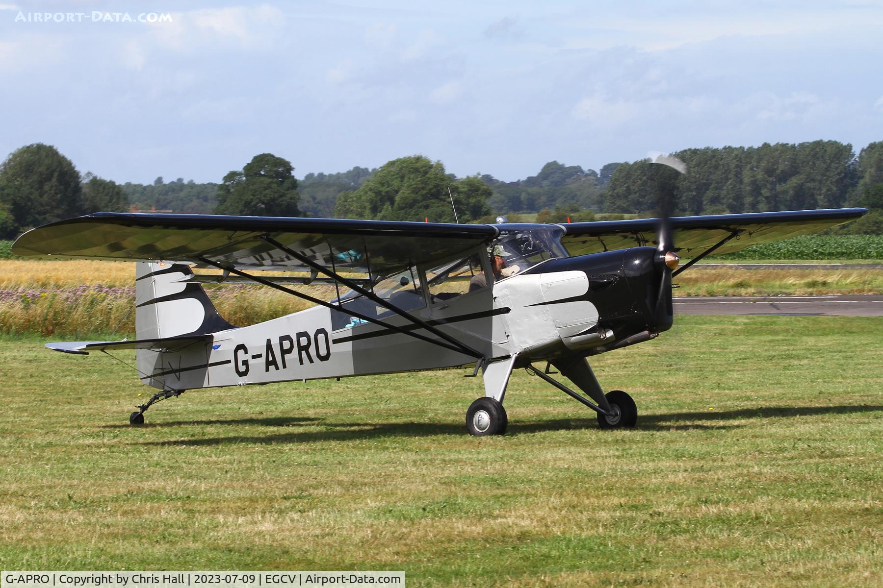G-APRO, 1952 Auster 6A Tugmaster C/N WJ370, Sleapkosh 2023