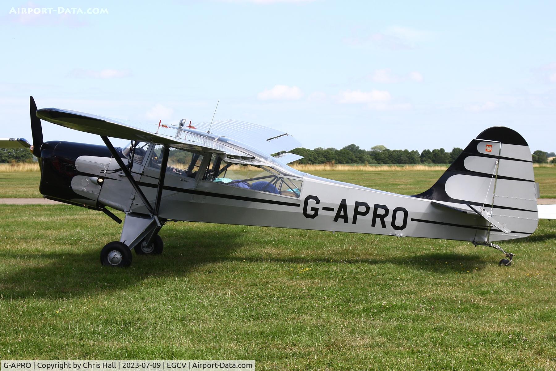 G-APRO, 1952 Auster 6A Tugmaster C/N WJ370, Sleapkosh 2023