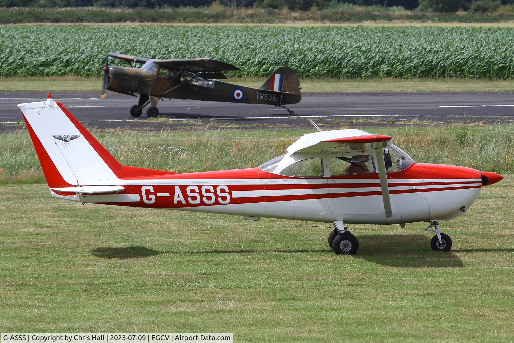 G-ASSS, 1964 Cessna 172E C/N 172-51467, Sleapkosh 2023