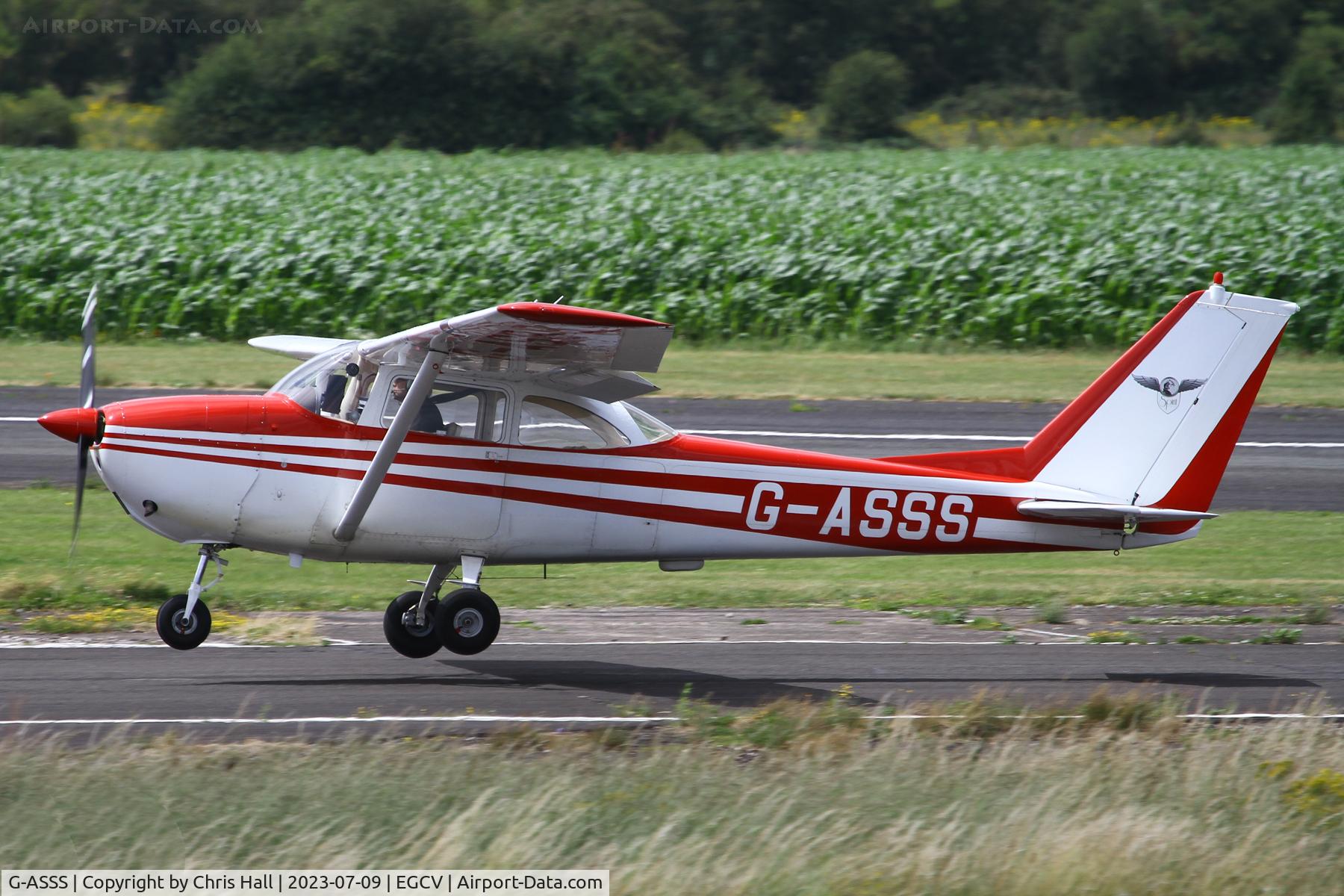 G-ASSS, 1964 Cessna 172E C/N 172-51467, Sleapkosh 2023