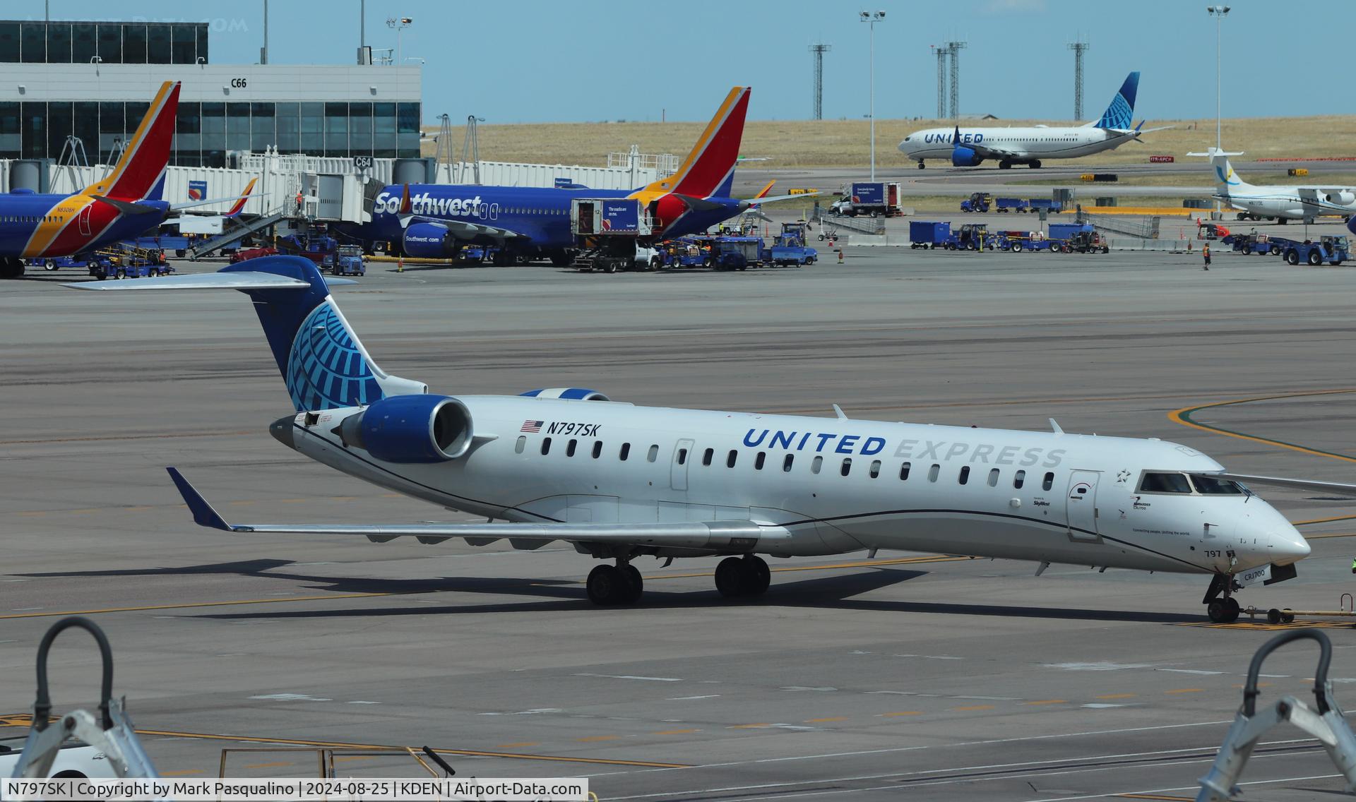 N797SK, 2010 Bombardier CRJ-700 (CL-600-2C10) Regional Jet C/N 10301, CL-600-2C10