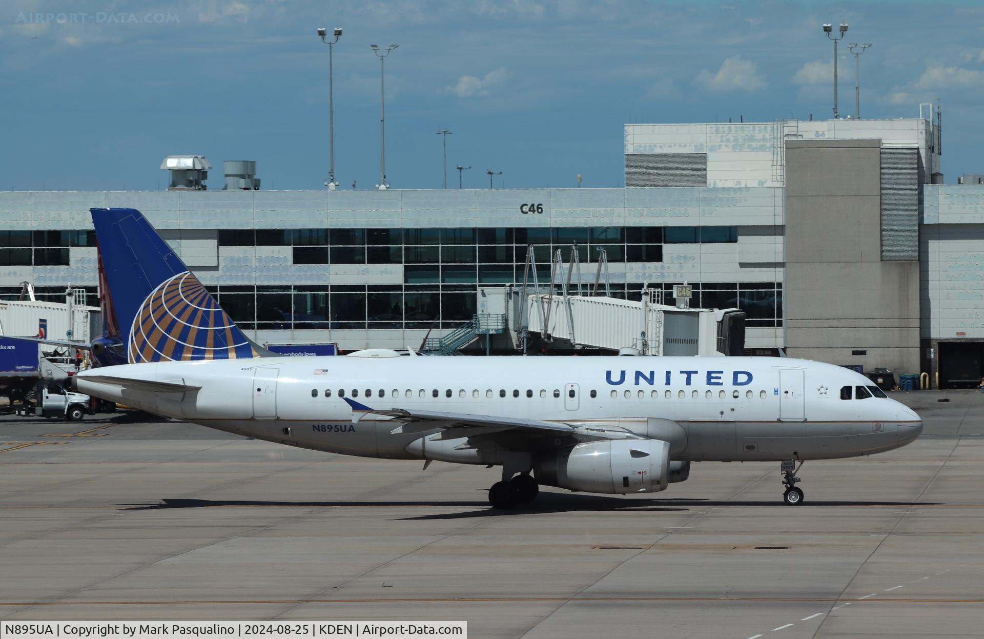 N895UA, 2007 Airbus A319-132 C/N 3020, Airbus A319-132