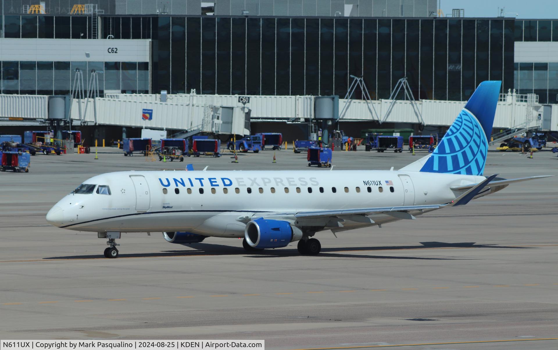 N611UX, 2019 Embraer 175LR (ERJ-170-200LR) C/N 17000811, ERJ-170-200LR