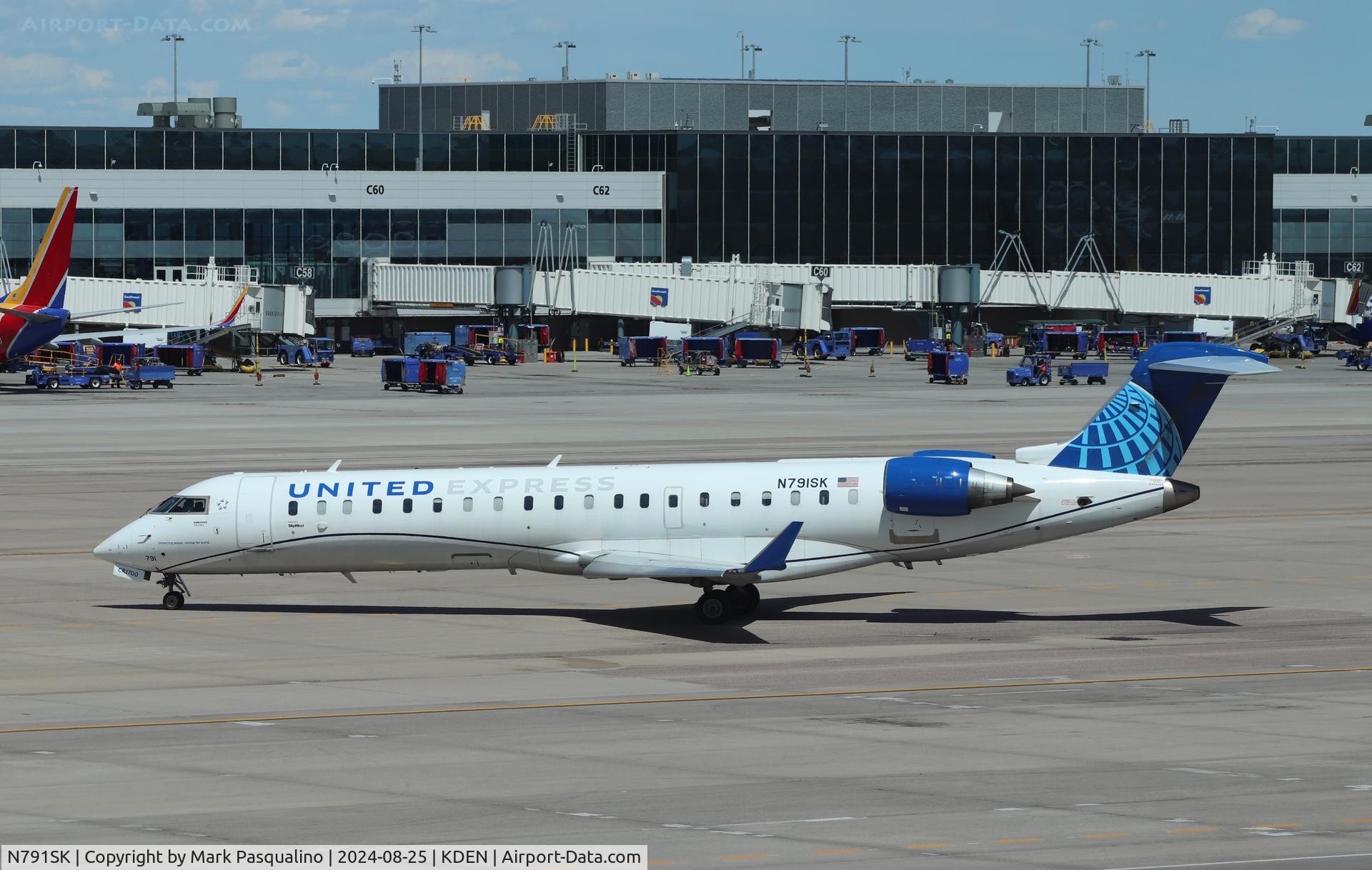 N791SK, 2009 Bombardier CRJ-700 (CL-600-2C10) Regional Jet C/N 10293, CL-600-2C10