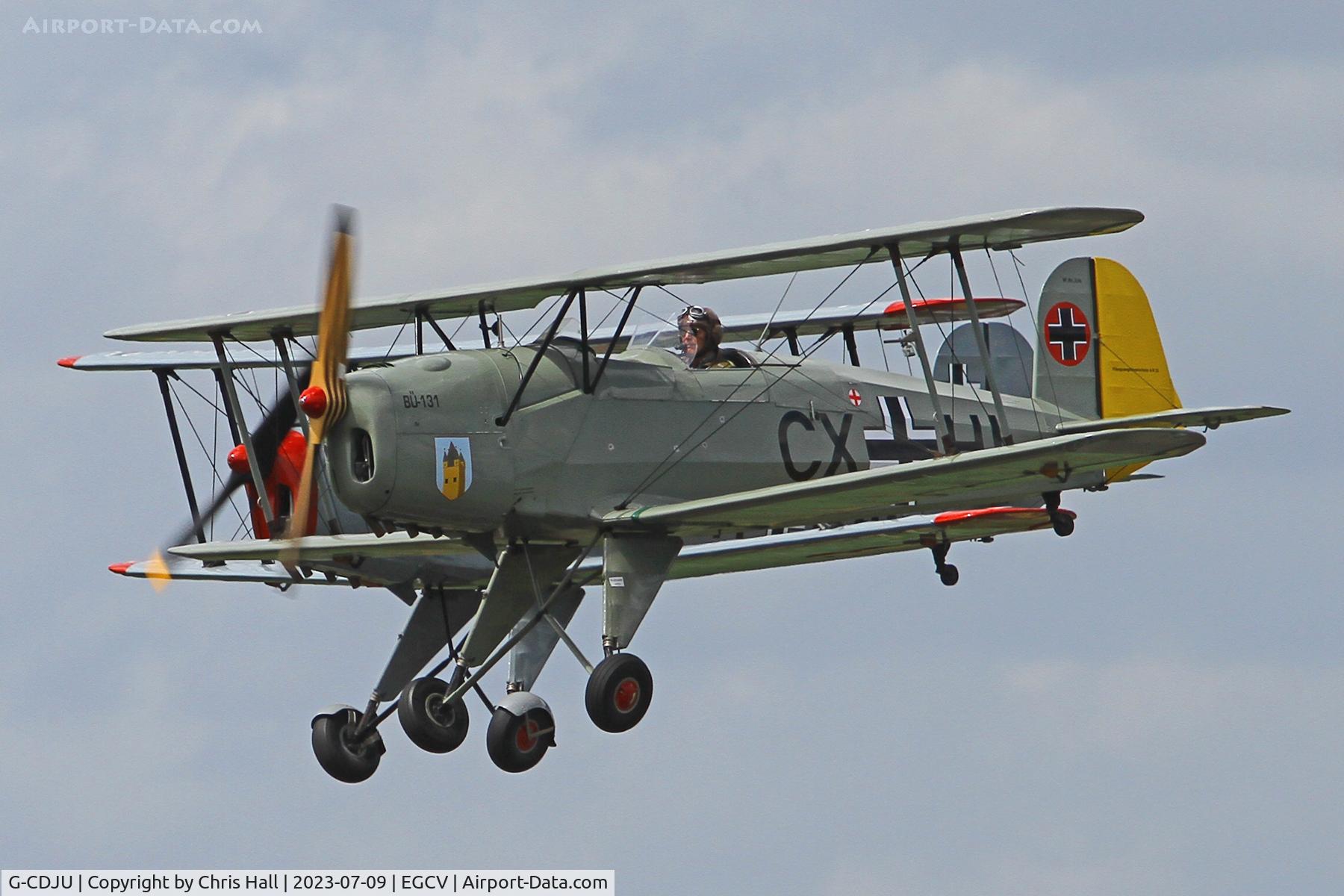 G-CDJU, 1954 CASA 1-131E Jungmann C/N 1078, Sleapkosh 2023