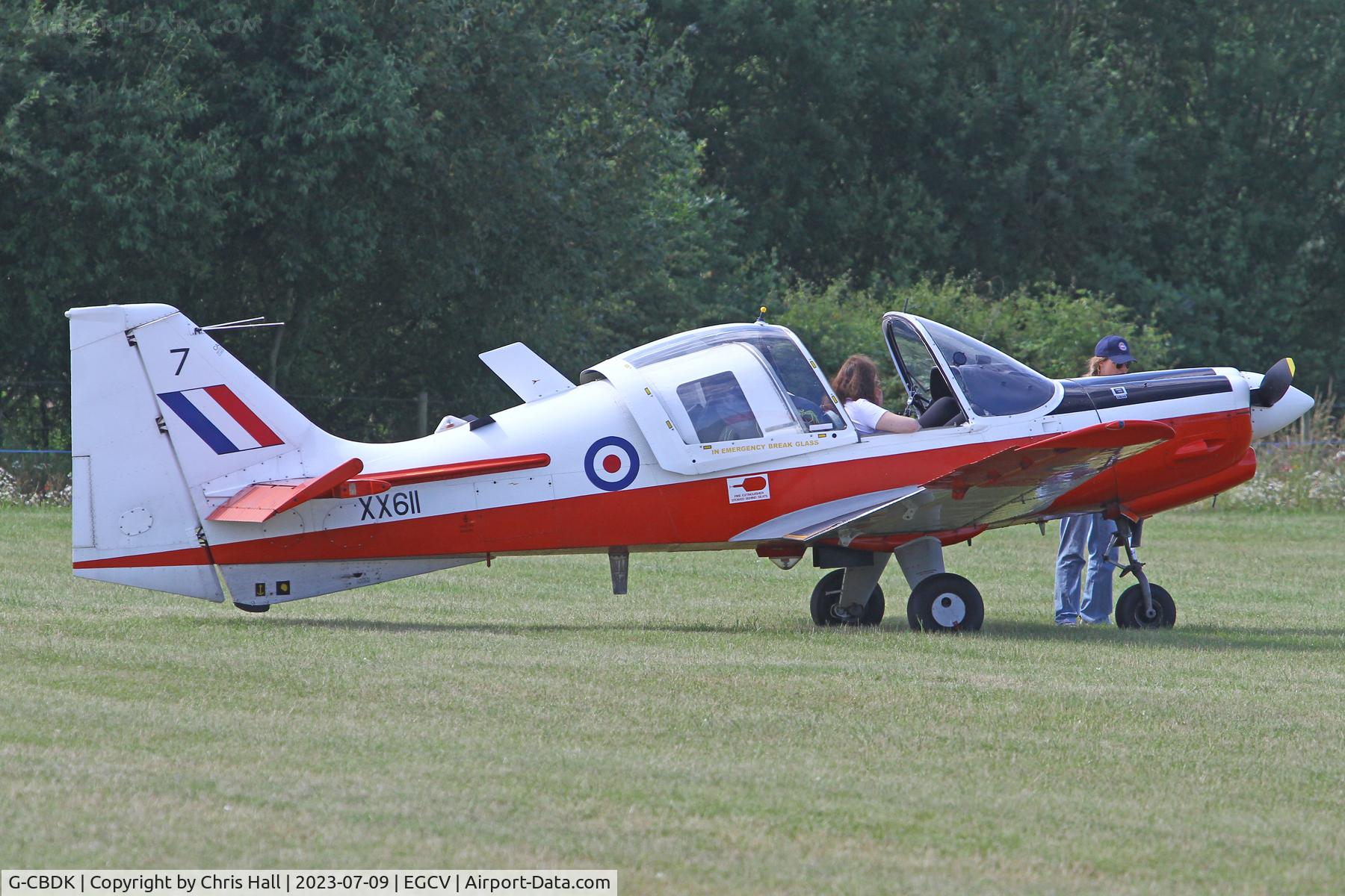 G-CBDK, 1974 Scottish Aviation Bulldog T.1 C/N BH120/259, Sleapkosh 2023