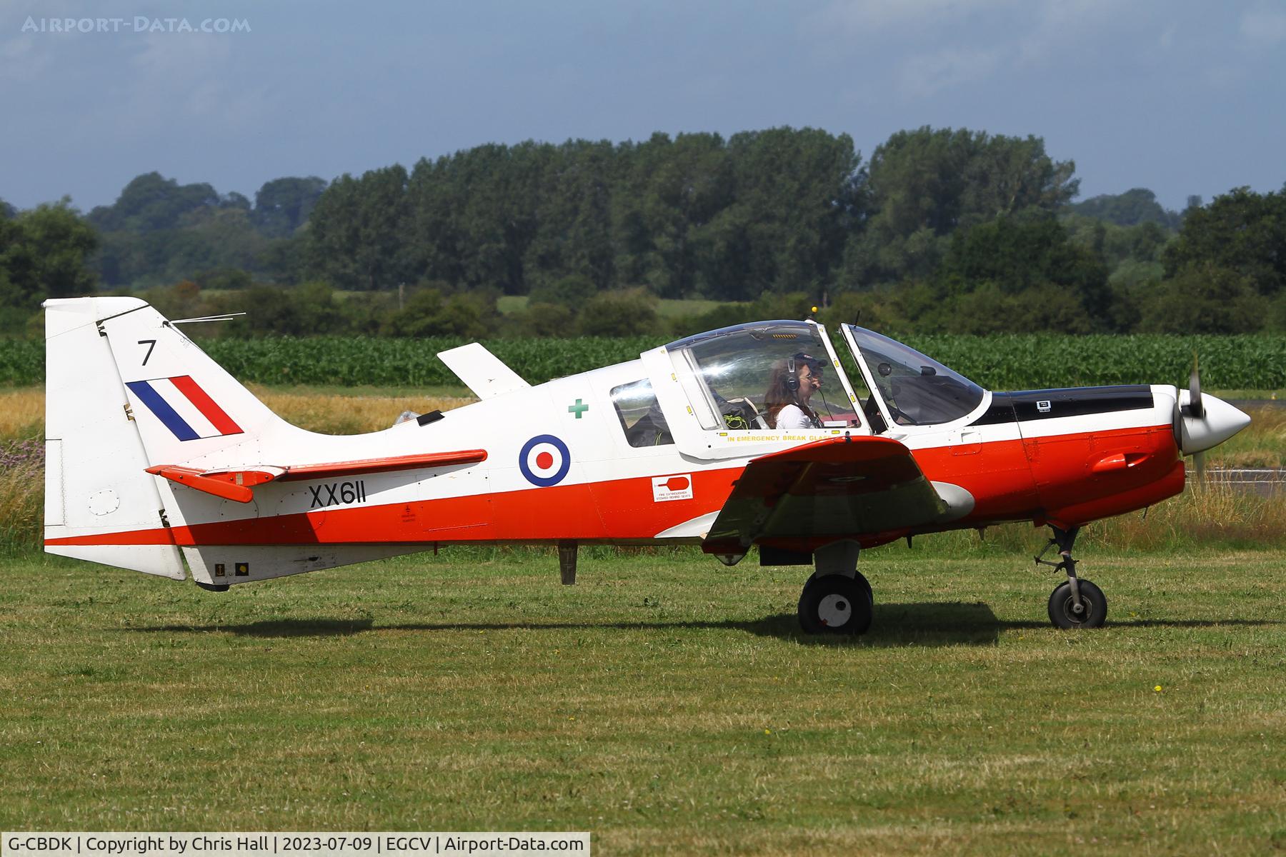 G-CBDK, 1974 Scottish Aviation Bulldog T.1 C/N BH120/259, Sleapkosh 2023