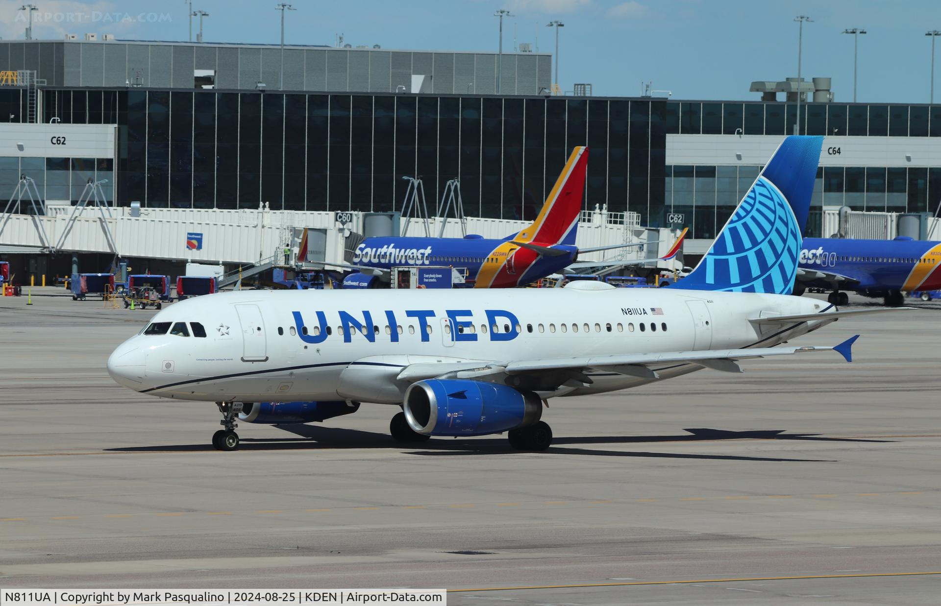 N811UA, 1998 Airbus A319-131 C/N 847, Airbus A319-131