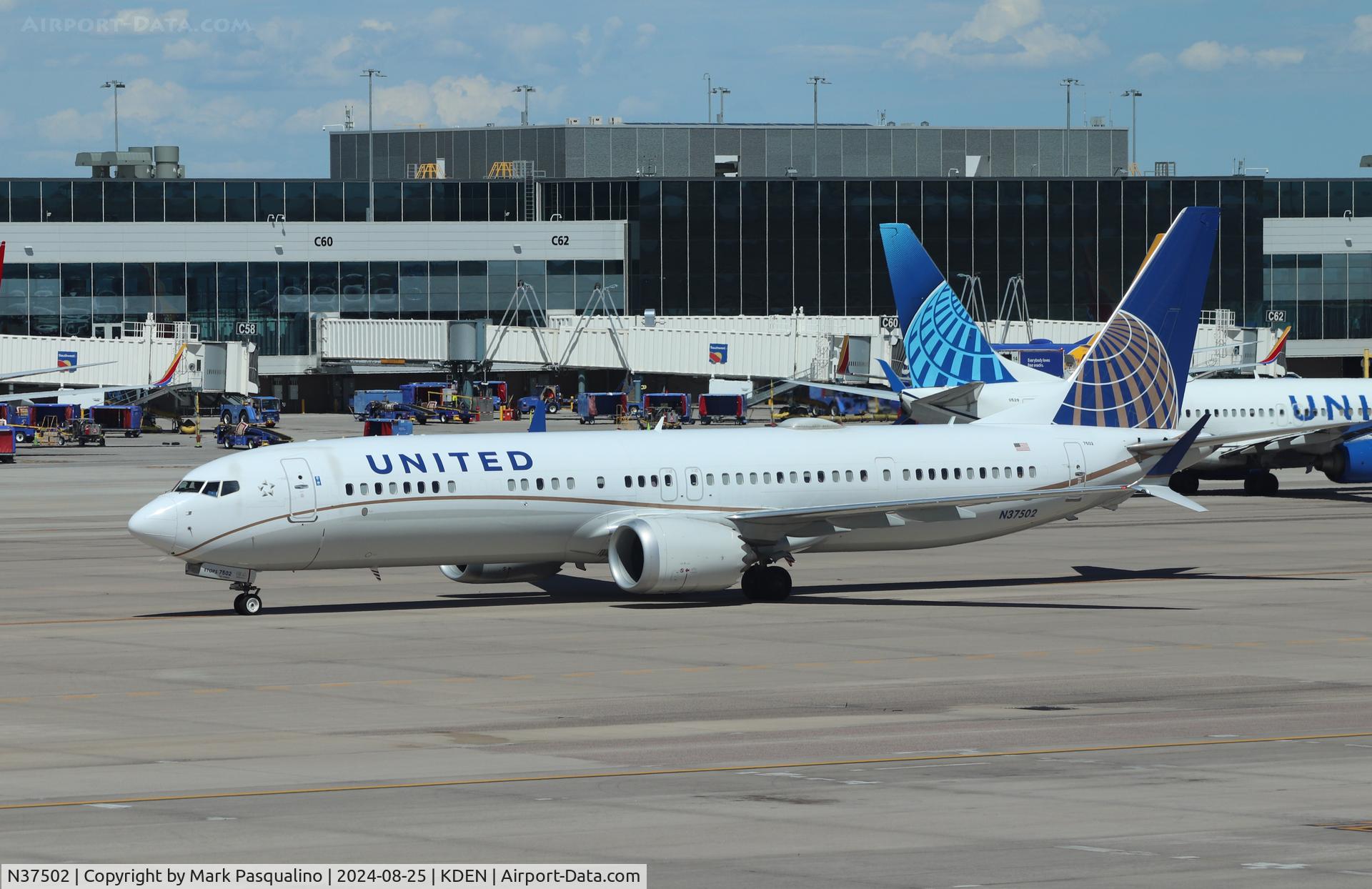 N37502, 2018 Boeing 737-9 MAX C/N 43431, Boeing 737-9 MAX