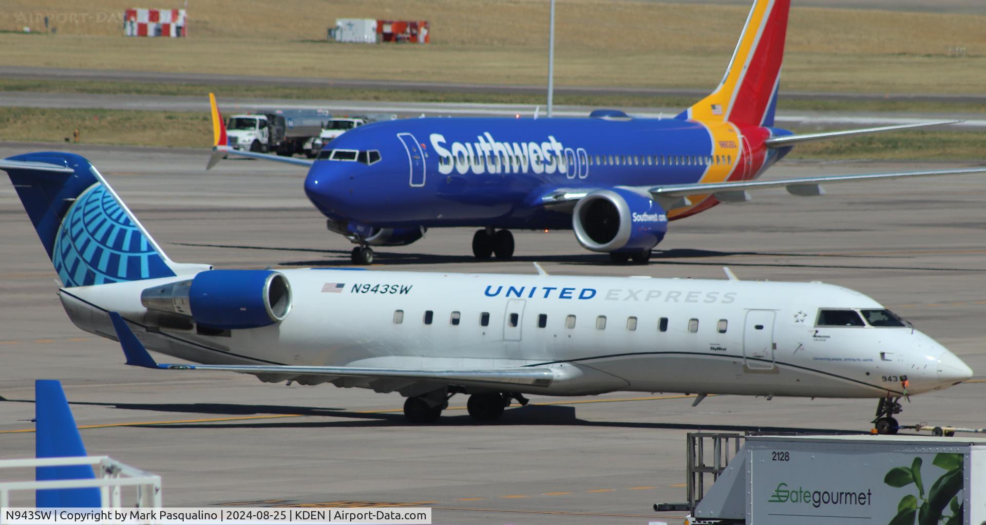 N943SW, 2003 Bombardier CRJ-200LR (CL-600-2B19) C/N 7762, CL-600-2B19