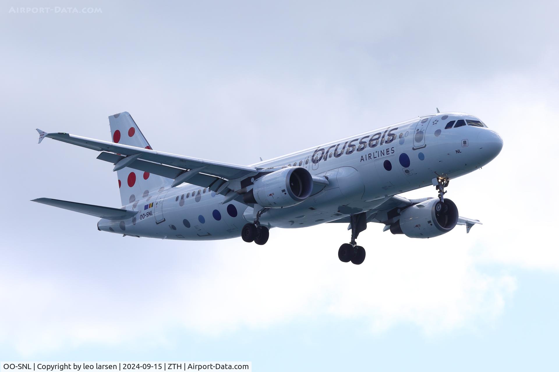 OO-SNL, 2003 Airbus A320-214 C/N 1961, Zakynthos 15.9.2024