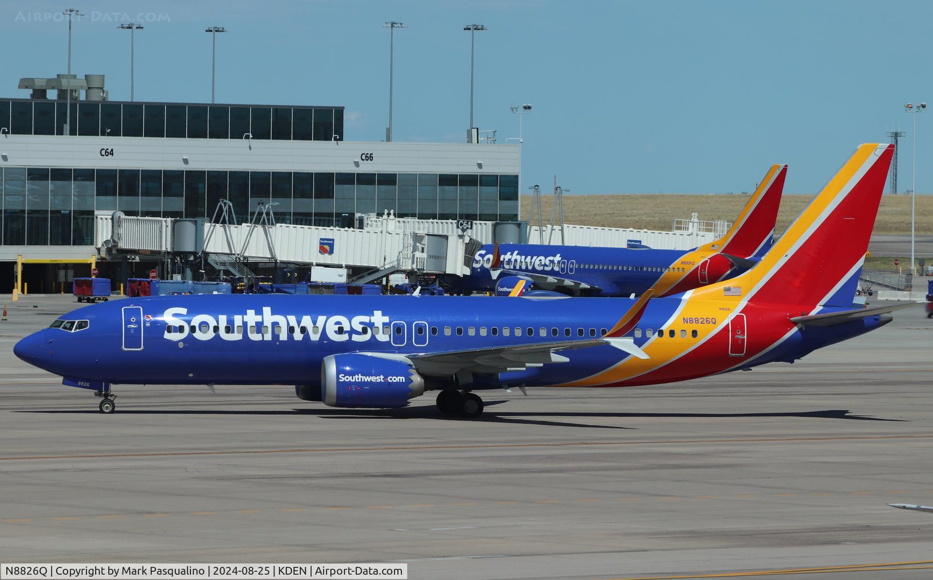 N8826Q, 2022 Boeing 737-8 MAX C/N 67473, Boeing 737-8 MAX