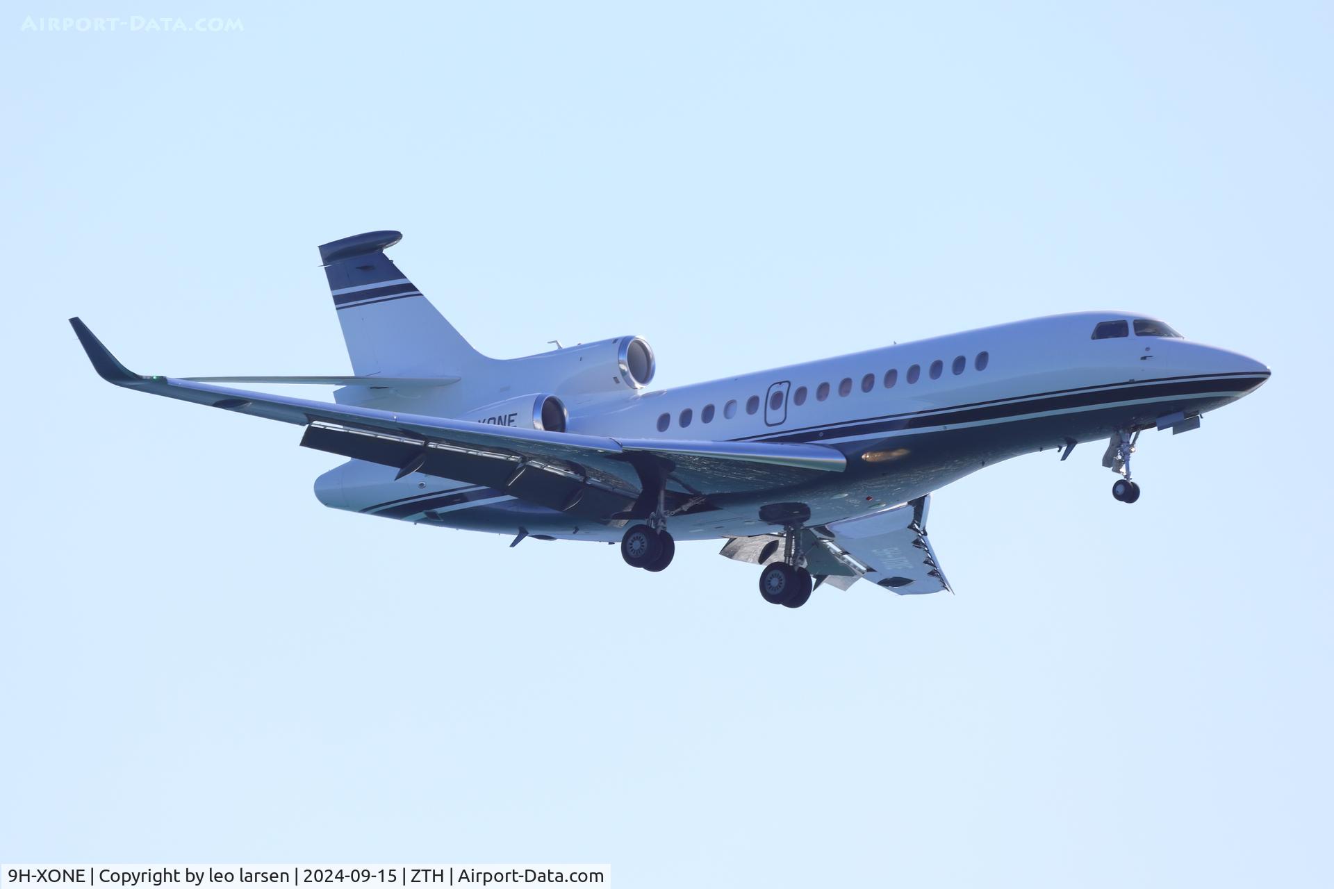 9H-XONE, 2011 Dassault Falcon 7 X C/N 118, Zakynthos 15.9.2024