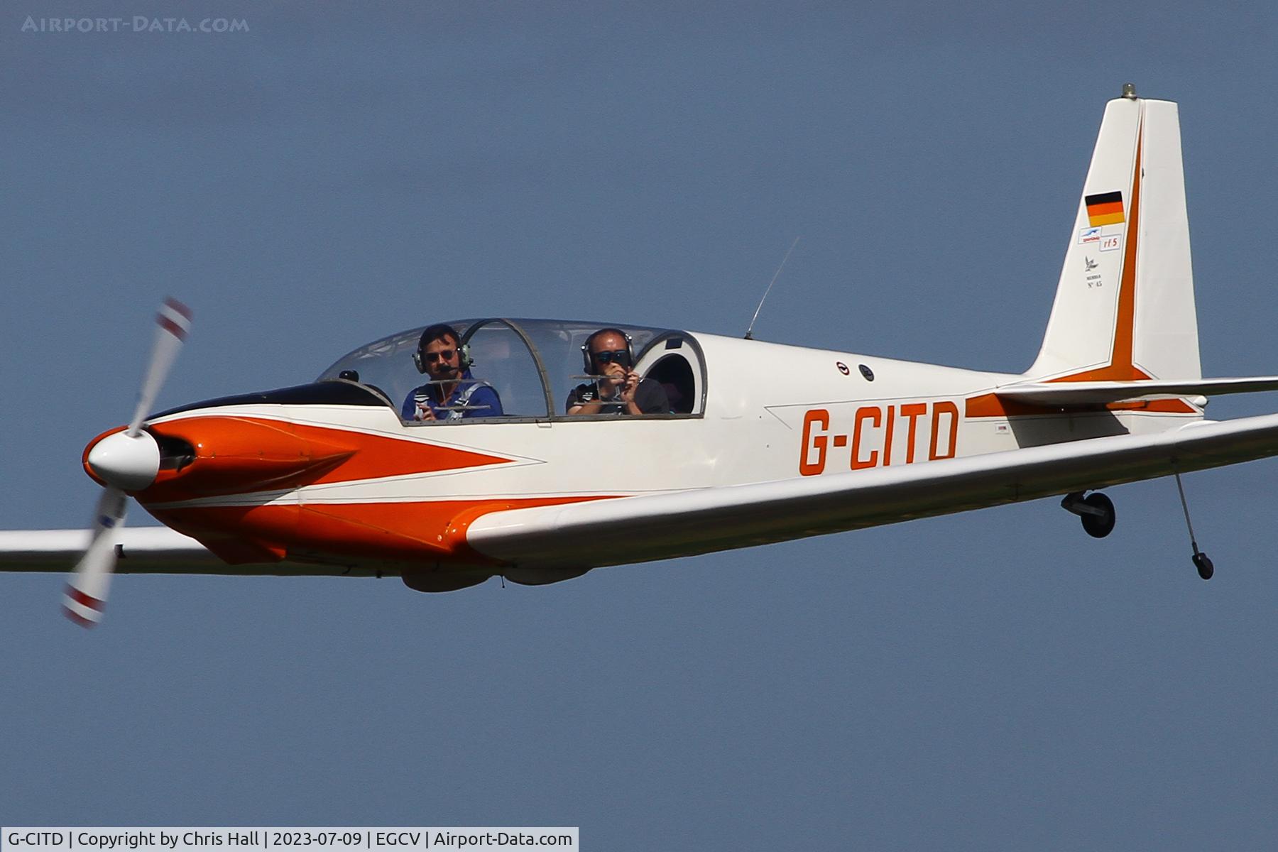 G-CITD, 1972 Sportavia-Putzer Fournier RF-4D C/N 5115, Sleapkosh 2023