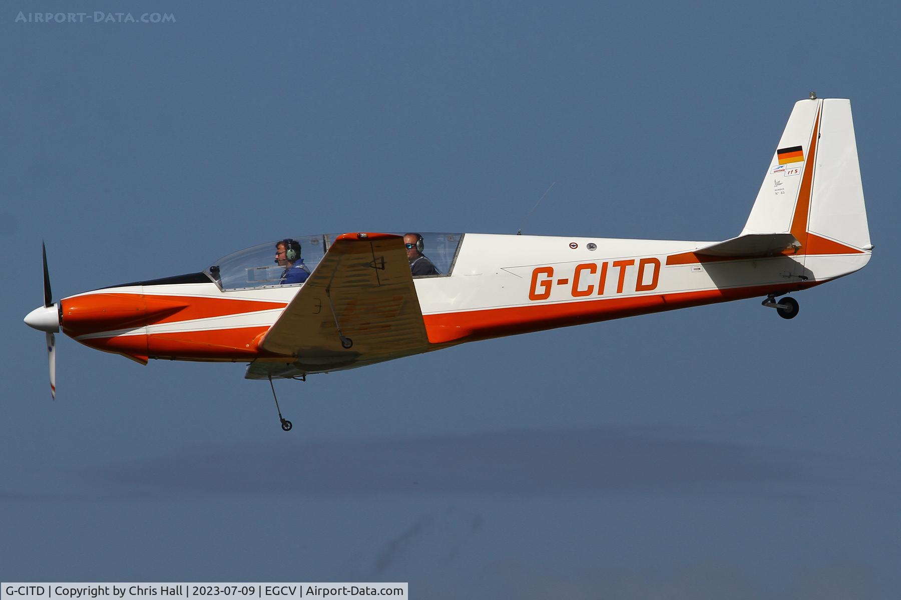 G-CITD, 1972 Sportavia-Putzer Fournier RF-4D C/N 5115, Sleapkosh 2023