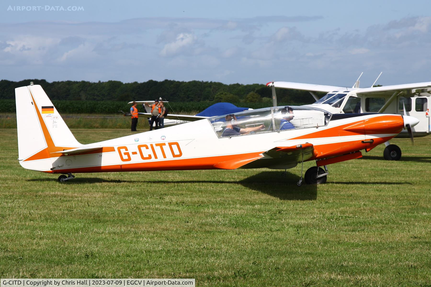 G-CITD, 1972 Sportavia-Putzer Fournier RF-4D C/N 5115, Sleapkosh 2023