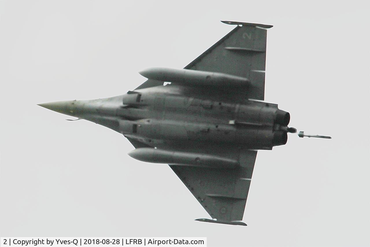 2, 2000 Dassault Rafale M C/N 2, Dassault Rafale M, Brest-Bretagne Airport (LFRB-BES)