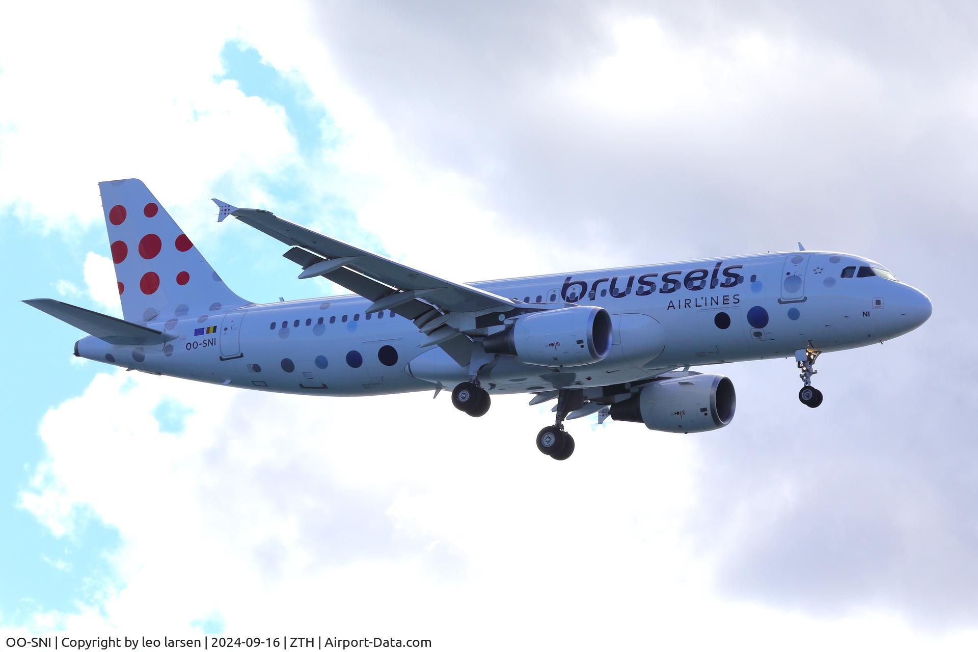 OO-SNI, 2003 Airbus A320-214 C/N 1983, Zakynthos 16.9.2024