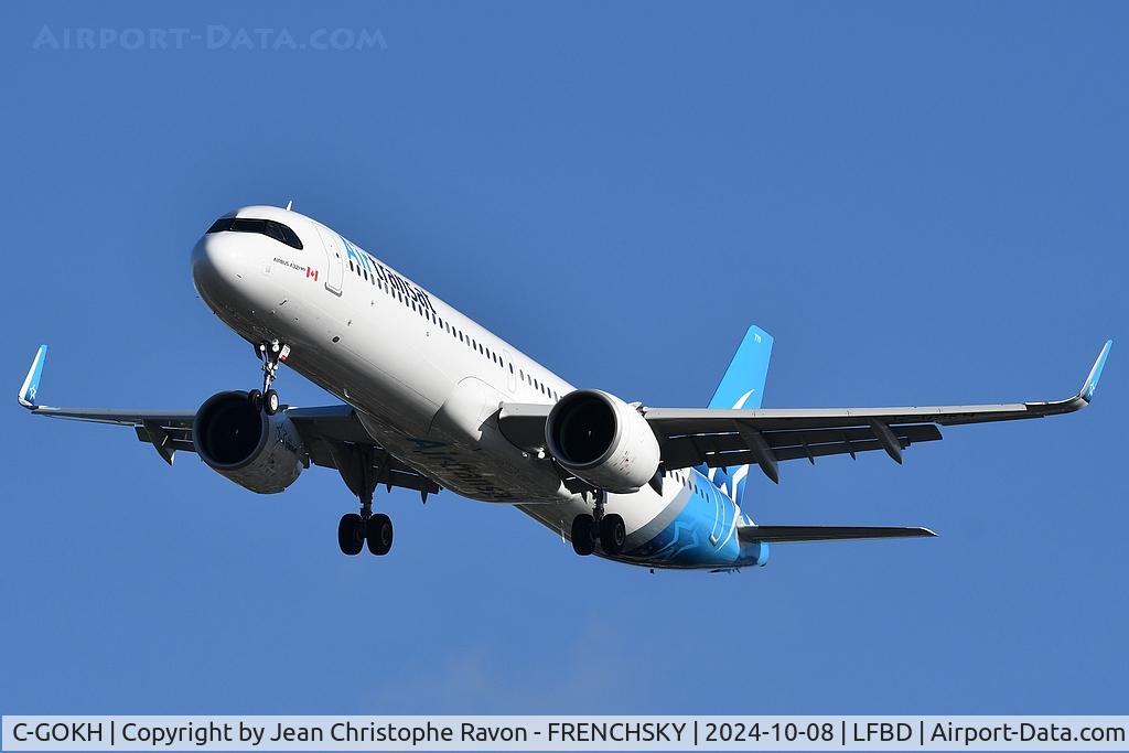C-GOKH, 2024 Airbus A321-271NX C/N 11932, Montreal (YUL)	Bordeaux (BOD)	TS516
