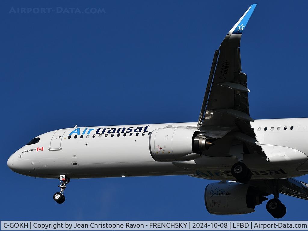C-GOKH, 2024 Airbus A321-271NX C/N 11932, Montreal (YUL)	Bordeaux (BOD)	TS516