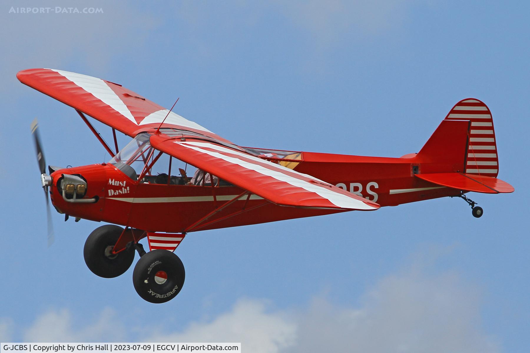 G-JCBS, 1945 Piper J3C-65 Cub Cub C/N 16317, Sleapkosh 2023