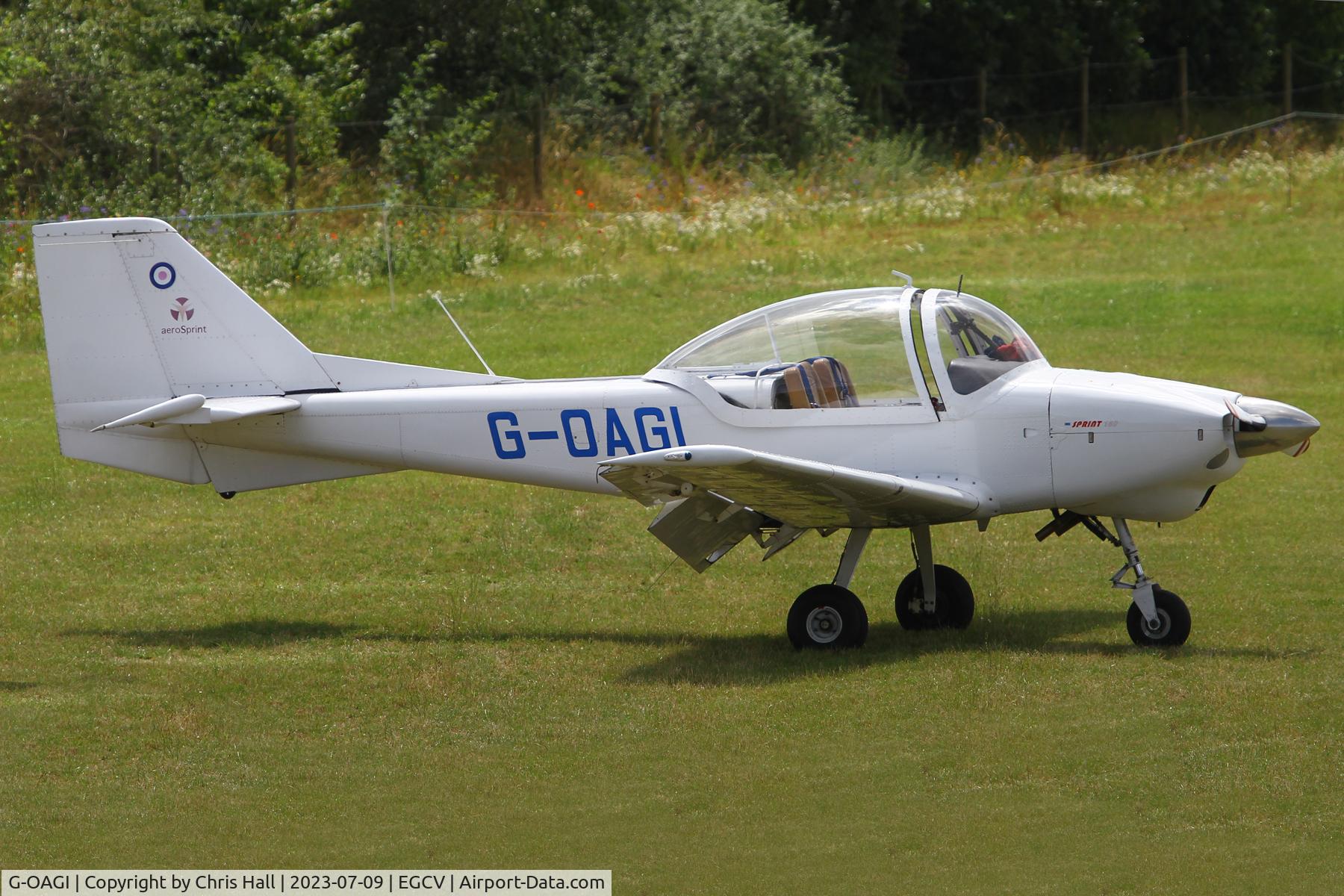 G-OAGI, 1993 FLS Aerospace Sprint 160 C/N 001, Sleapkosh 2023