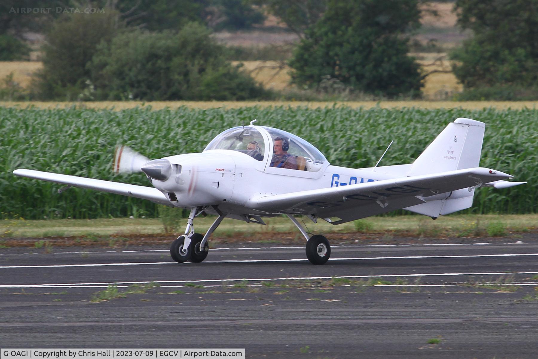 G-OAGI, 1993 FLS Aerospace Sprint 160 C/N 001, Sleapkosh 2023