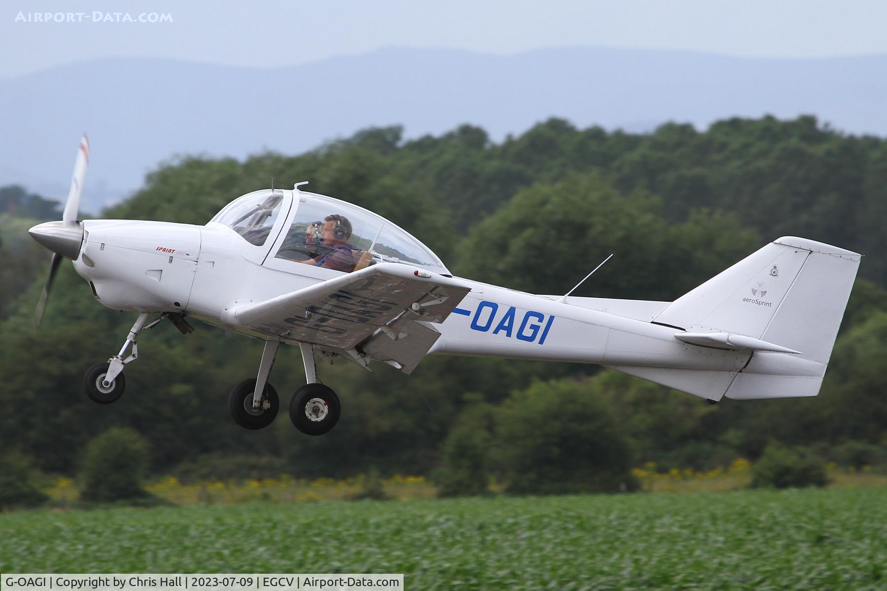 G-OAGI, 1993 FLS Aerospace Sprint 160 C/N 001, Sleapkosh 2023