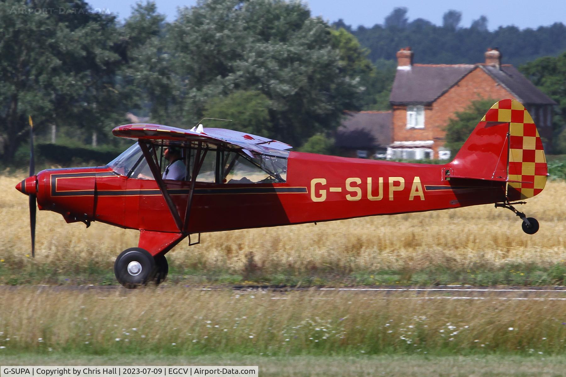 G-SUPA, 1957 Piper PA-18-150 Super Cub C/N 18-5512, Sleapkosh 2023