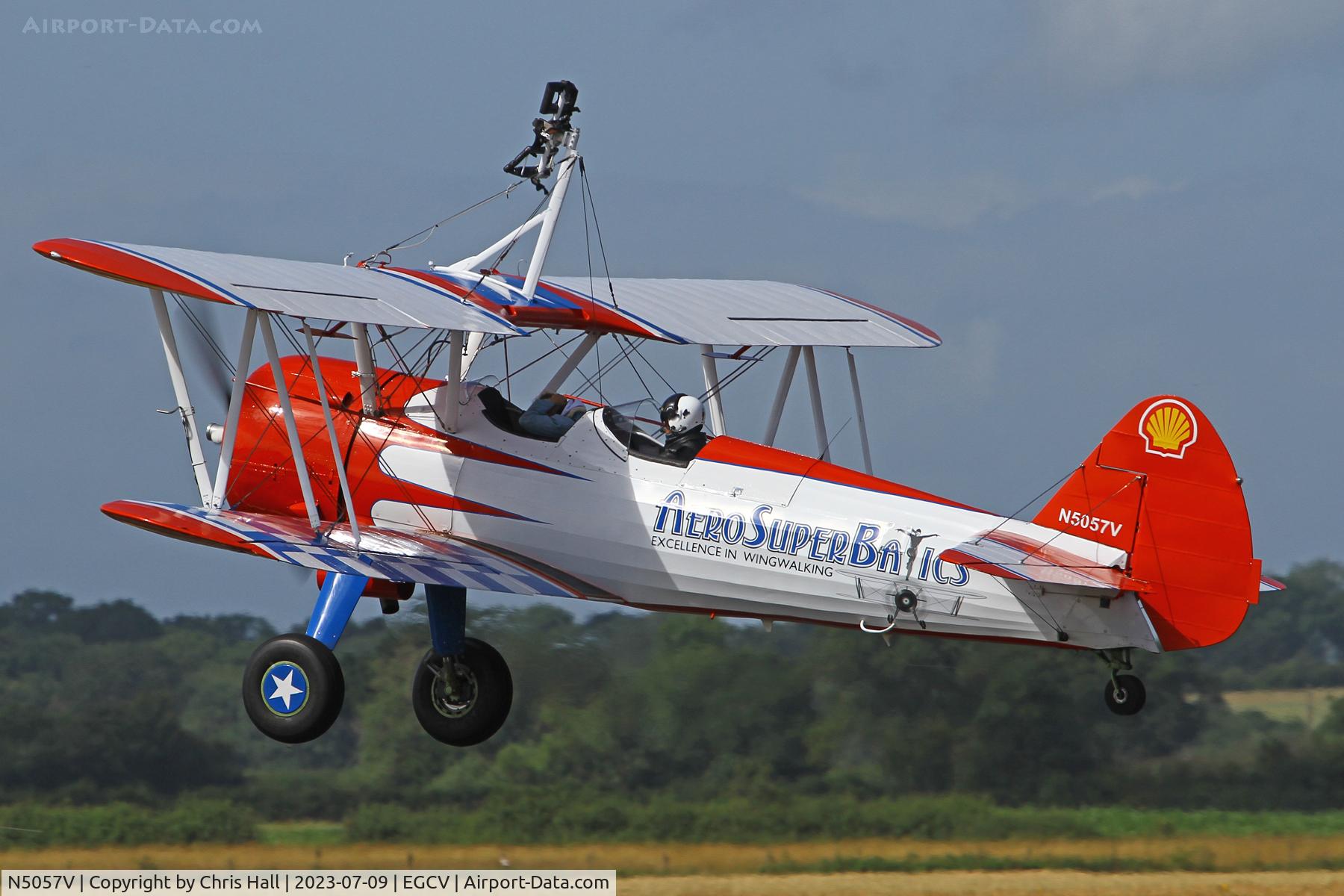 N5057V, 1942 Boeing A75N1(PT17) C/N 75-5598, Sleapkosh 2023