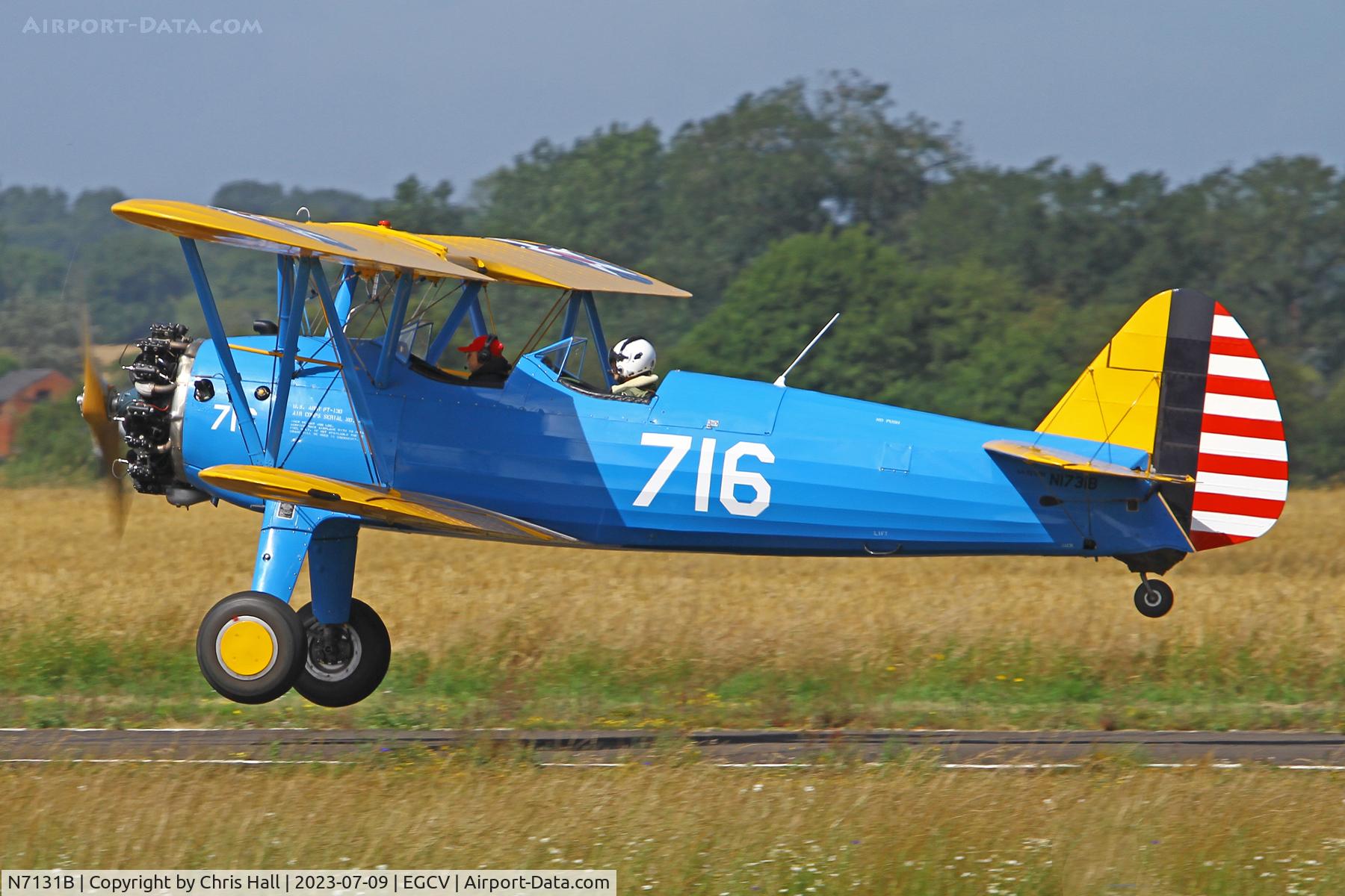 N7131B, 1956 Piper PA-22-150 C/N 22-4350, Sleapkosh 2023
